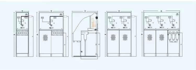 RUM Indoor MV&HV SF6 Gas Insulated Switchgear